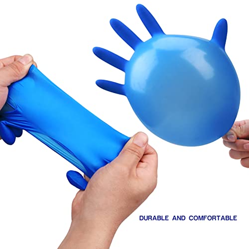 Sapphire 10 Disposable Nitrile Exam Gloves Powder Latex Free 4mil 100 Pcs Dark Blue Exam Disposable Gloves