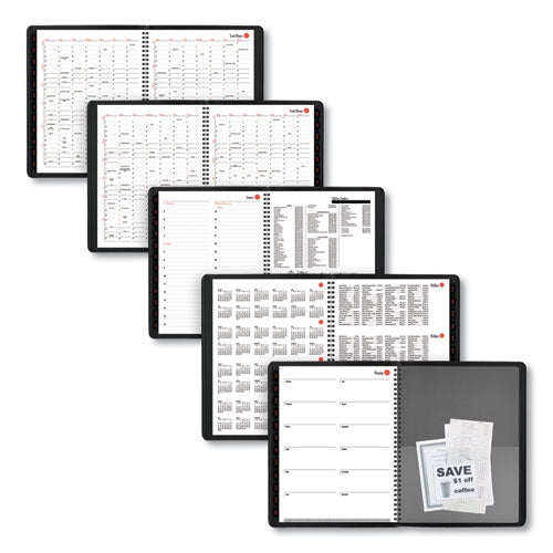 800 Range Weekly-monthly Appointment Book, 11 X 8.25, White, 2022