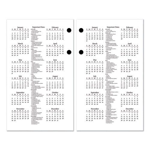 Photographic Desk Calendar Refill, 3.5 X 6, 2022