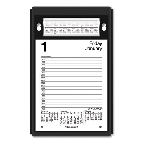 Pad Style Desk Calendar Refill, 5 X 8, White Sheets, 2023