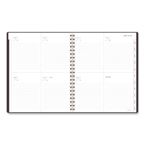 Signature Lite Weekly-monthly Planner, 11 X 8.5, Maroon Cover, 12-month (jan To Dec): 2023