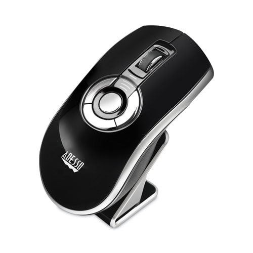 Air Mouse Elite Wireless Presenter Mouse, Usb 2.0, 2.4 Ghz Frequency-100 Ft Wireless Range, Left-right Hand Use, Black