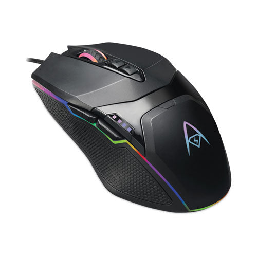 Imouse X5  Illuminated Seven-button Gaming Mouse, Usb 2.0, Left-right Hand Use, Black