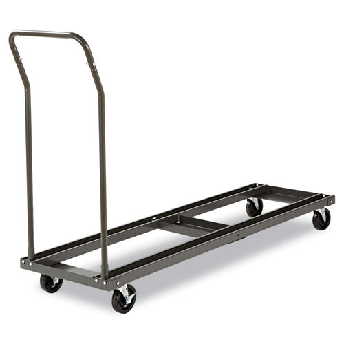 Chair And Table Cart, 20.86w X 50.78 To 72.04d, Black