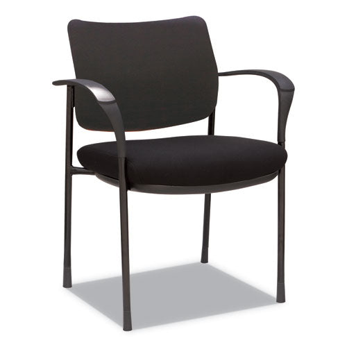 Alera Iv Series Guest Chairs, Fabric Back-seat, 24.8" X 22.83" X 32.28", Black, 2-carton