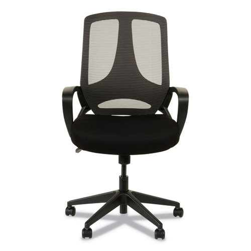 Alera Mb Series Mesh Mid-back Office Chair, Supports Up To 275 Lb, 18.11" To 21.65" Seat Height, Black
