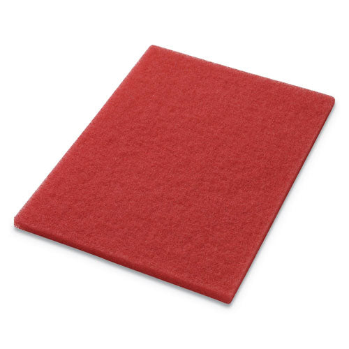 Buffing Pads, 14 X 20, Red, 5-carton