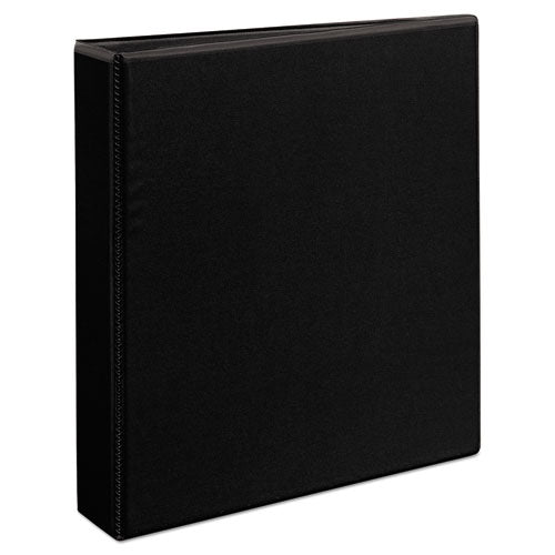 Heavy-duty Non Stick View Binder With Durahinge And Slant Rings, 3 Rings, 1.5" Capacity, 11 X 8.5, Black, (5400)
