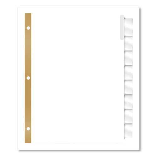 Insertable Big Tab Dividers, 8-tab, Letter