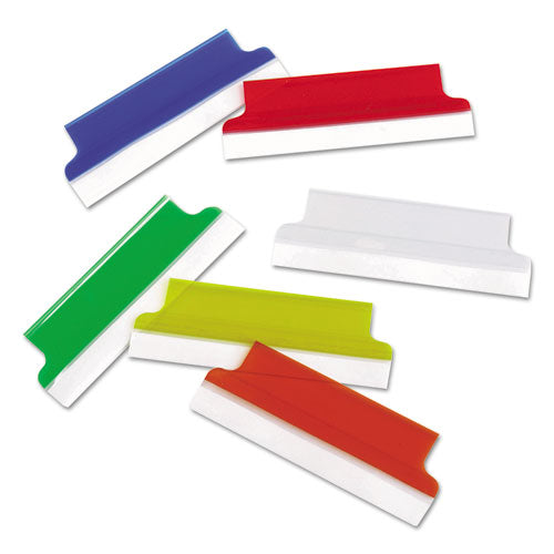 Insertable Index Tabs With Printable Inserts, 1-5-cut, Clear, 1" Wide, 25-pack