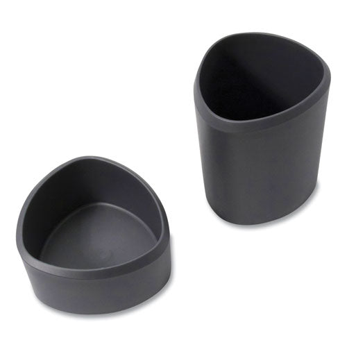 Silhouette Stuff Cups, Thermoplastic Elastomer, Gray, 2-pack