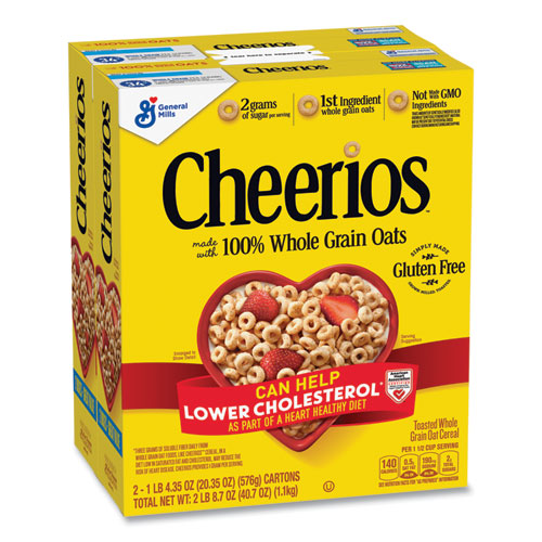 Whole Grains Oat Cereal, 20.35 Oz Box, 2-pack