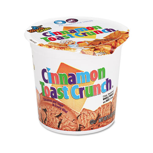 Cinnamon Toast Crunch Cereal, Single-serve 2 Oz Cup, 6-pack