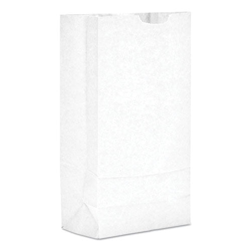 Squat Paper Grocery Bags, 57 Lbs Capacity, 1-8 Bbl, 10.13"w X 6.75"d X 14.38"h, Kraft, 500 Bags