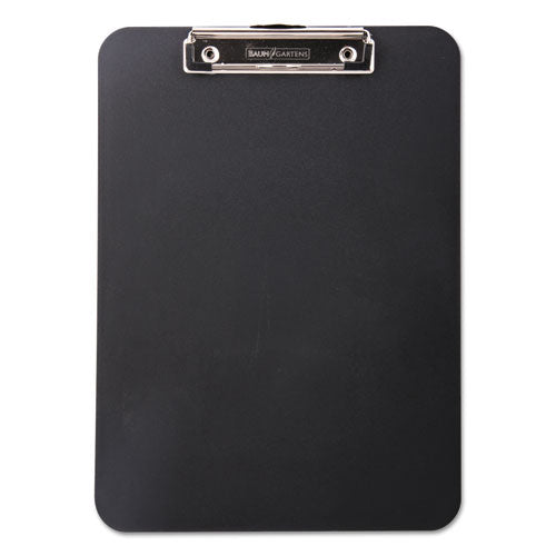 Unbreakable Recycled Clipboard, 0.5" Clip Capacity, Holds 8.5 X 11 Sheets, Black