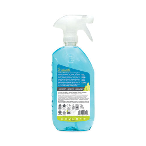 Glass + Surface Cleaner, Herbal Peppermint, 28 Oz Bottle