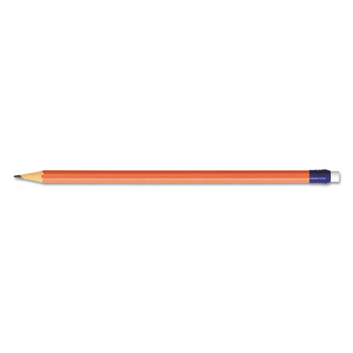 #2 Pencil Xtra Fun, Hb (#2), Black Lead, Assorted Barrel Colors, 8-pack
