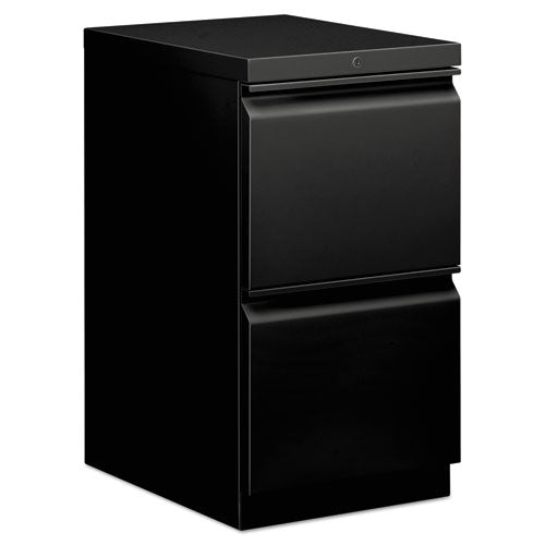 Mobile Pedestals, Left Or Right, 2 Legal-letter-size File Drawers, Black, 15" X 20" X 28"