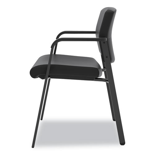 Hvl605 Guest Chair, 23.5" X 24" X 35", Black