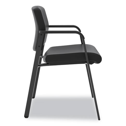 Hvl605 Guest Chair, 23.5" X 24" X 35", Black