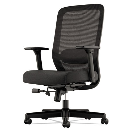 Exposure Mesh High-back Task Chair, Supports Up To 250 Lb, 18" To 21.5" Seat Height, Black