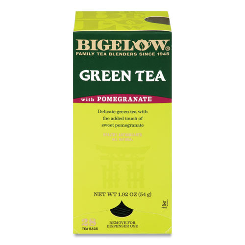 Green Tea With Pomegranate, 0.07 Oz Tea Bag, 28-box