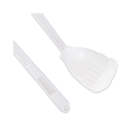 Cone Bowl Mop, 10" Handle, 2" Mop Head, White, 25-carton