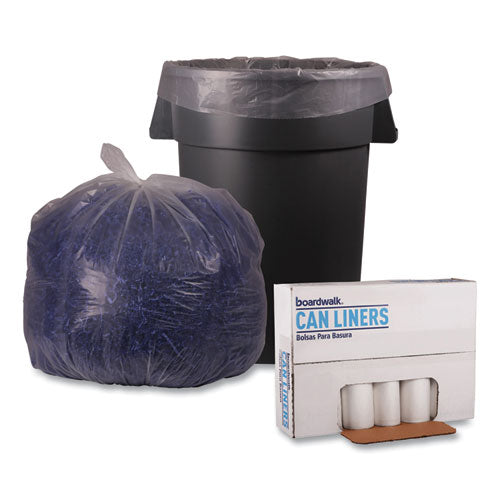 Low Density Repro Can Liners, 45 Gal, 1.1 Mil, 40" X 46", Clear, 10 Bags-roll, 10 Rolls-carton
