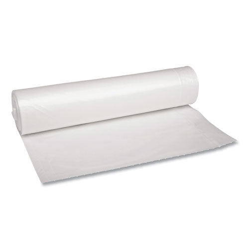 Low Density Repro Can Liners, 45 Gal, 1.1 Mil, 40" X 46", Clear, 100-carton