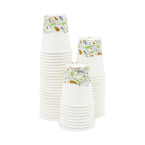 Deerfield Printed Paper Hot Cups, 10 Oz, 50 Cups-sleeve, 20 Sleeves-carton