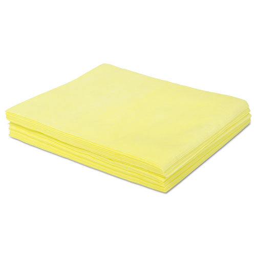 Dust Cloths, 18 X 24, Yellow, 50-bag, 10 Bags-carton