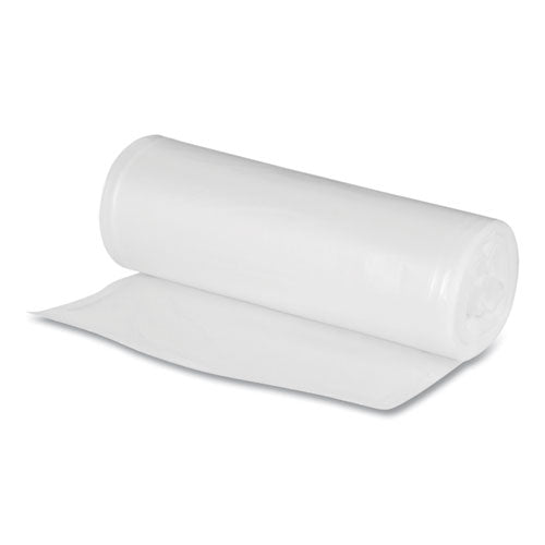 Repro Low-density Can Liners, For Slim Jim Containers, 23 Gal, 1 Mil, 28 X 45, Clear, 15 Bags-roll, 10 Rolls-carton