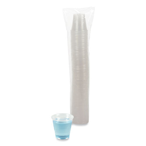Translucent Plastic Cold Cups, 5 Oz, Polypropylene, 100-pack