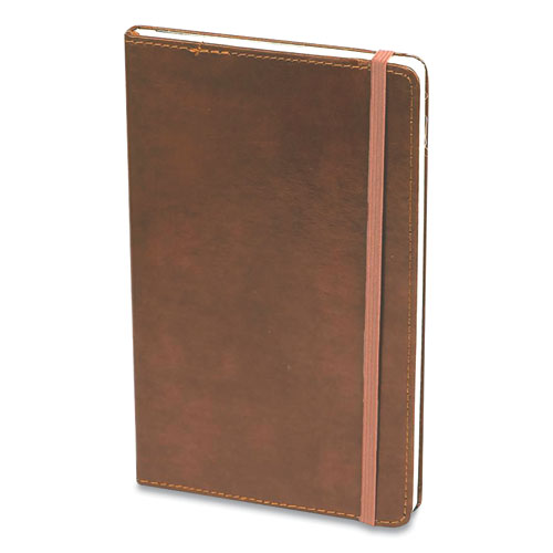 Bonded Leather Journal, Brown, 5 X 8.25, 240 Ivory Colored Pages
