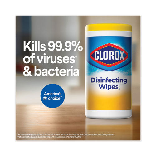 Disinfecting Wipes, 7 X 8, Fresh Scent, 35-canister