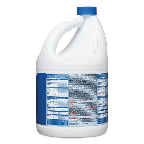 Concentrated Germicidal Bleach, Regular, 121 Oz Bottle, 3-carton