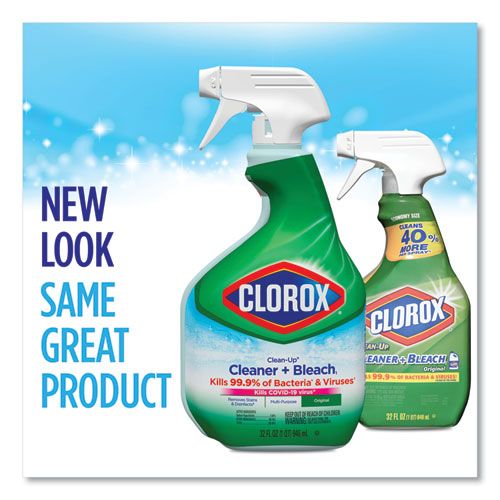 Clean-up Cleaner + Bleach, Original, 32 Oz Spray Bottle, 9-carton
