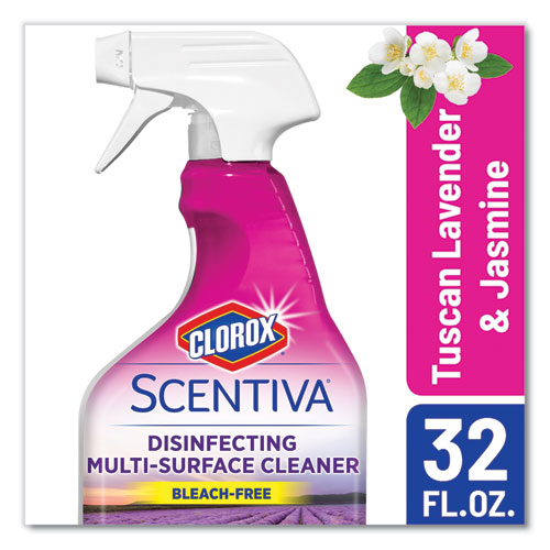 Scentiva Multi Surface Cleaner, Tuscan Lavender And Jasmine, 32 Oz, 6-carton