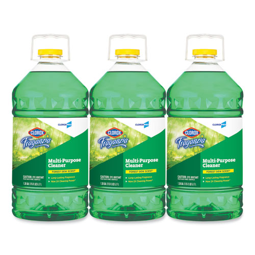 Fraganzia Multi-purpose Cleaner, Forest Dew Scent, 175 Oz Bottle, 3-carton
