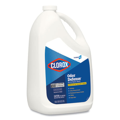 Commercial Solutions Odor Defense Air-fabric Spray, Clean Air, 1 Gal Bottle, 4-carton