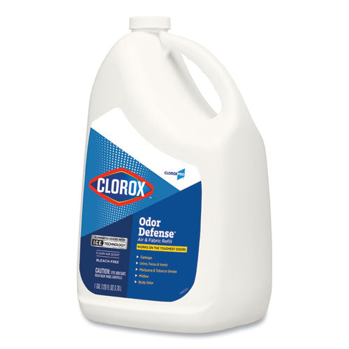 Commercial Solutions Odor Defense Air-fabric Spray, Clean Air, 1 Gal Bottle, 4-carton