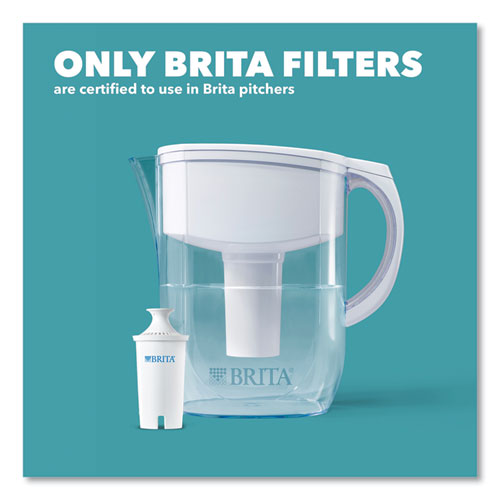 Water Filter Pitcher Advanced Replacement Filters, 3-pack