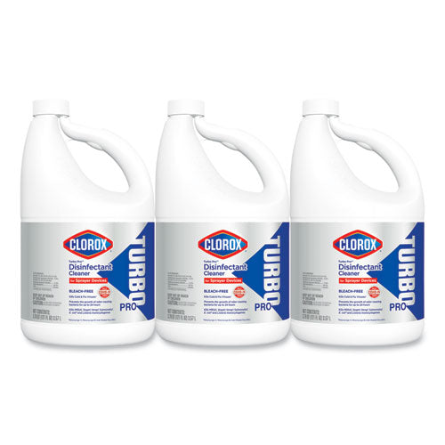 Turbo Pro Disinfectant Cleaner For Sprayer Devices, 121 Oz Bottle, 3-carton