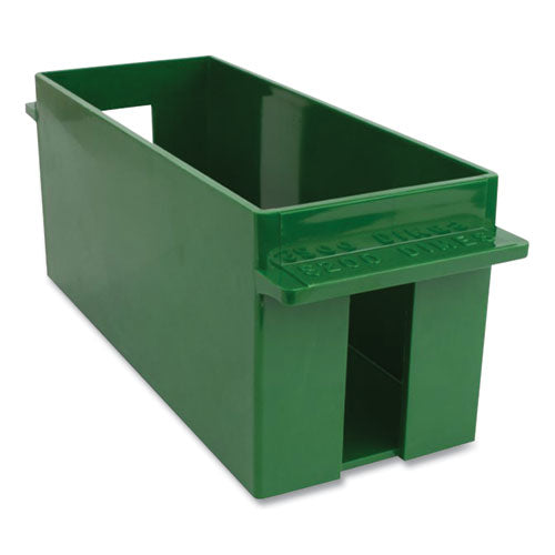 Extra-capacity Coin Tray, Dimes, 1 Compartment, 10.5 X 4.75 X 5, Green