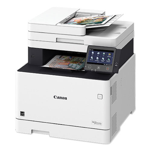 Color Imageclass Mf743cdw Wireless Multifunction Laser Printer, Copy-fax-print-scan