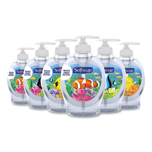 Liquid Hand Soap Pumps, Fresh, 7.5 Oz Bottle, 6-carton