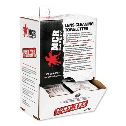 Lens Cleaning Towelettes, 100-box, 10 Box-carton