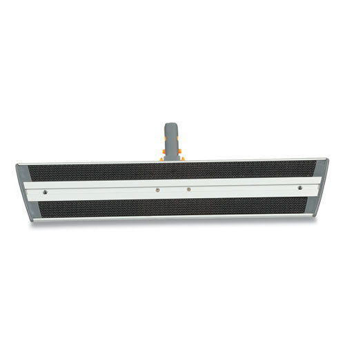 Wet-dry Microfiber Mop Frame, 15.75" X 3.15", Aluminum-plastic, Gray-orange