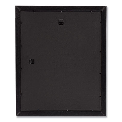 Black Solid Wood Poster Frames With Plastic Window, Wide Profile, 16 X 20