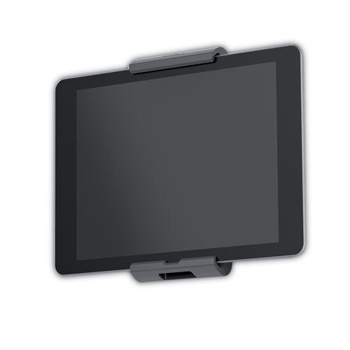 Mountable Tablet Holder, Silver-charcoal Gray